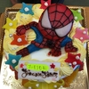 キャラクターケーキをネットで買ってみました！【スパイダーマン】