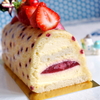 Bûche aux Fraises (イチゴのビュッシュ） 