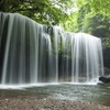 涼を求めて　小国町の鍋ヶ滝　【熊本】