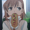 ホットドッグ食べてる美琴ちゃん