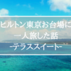 ヒルトン東京お台場に一人旅した話 ‐テラススイート‐