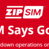 ZIP SIMがGoodbyeって言って2020年6月30日にサービス終わるってよ。