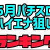 【エナスロ5月版】勝てるパチスロ台ランキング　ハイエナ　天井狙い