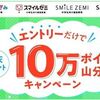 3/28まで！先着10万名！エントリーするだけで、楽天ポイント10万ポイント山分け！