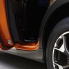 SUBARU XV、後部座席ドアの突起