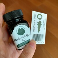 万年筆用のブラックインクは、グリーンブラックにします！② - 手帳と