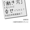 後藤和智『「働き方」を変えれば幸せになれる？』〜セカイ系としてのグローバルとサヴァイヴ