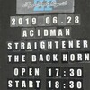 ACIDMAN×STRAIGHTENER×THE BACK HORN Tour "THREE for THREE" at Zepp Osaka Bayside