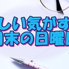 日当たり良好な日曜日の純日記は眠気とともに忙し気だったりする