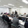 30日、被団連が避難者の追い出し裁判について取り下げを求め県交渉。