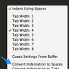 テキストファイルのインデントをSublime Textを使って一発で変更する方法