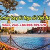 Vé máy bay từ Nga về Việt Nam của Vietnam Airlines