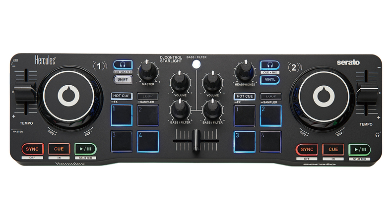 Hercules DJCONTROL STARLIGHT レビュー：フランスのDJ機器ブランドによる最小級のserato DJ対応コントローラー