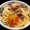 肉ジャガうどん　～讃岐うどんで〆ご飯とする～