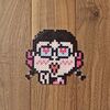  【アイロンビーズ】TVアニメ「ちびまる子ちゃん」より、みぎわさん