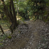 明月谷を見下ろす尾根　山ノ内