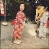 花火のある町