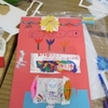 ４年生：図工　幸せを運ぶカード