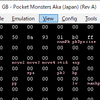 ポケモン赤緑のメモリを表示するBizhawkのLuaスクリプト
