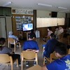 自由活動 → DVD鑑賞、卓上カーリング　ヤマアジサイ