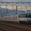 東武70000系甲種輸送を撮る。