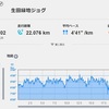 【熊本城５日前】何とか１００ｋｍ