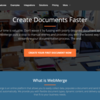Document Creation Platform 『WebMerge』を試してみました