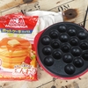 タコ焼き機で東京ケーキ、電子レンジでポップコーン