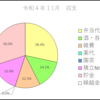 先月の収支報告（令和４年１１月）