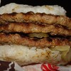 期間限定バーガーキング（TO GO）と焼きそば。(2025.5.30金)