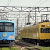 近江鉄道　並びを撮る　其の弐　　300形 ＋ 821Ｆ！ （2020.8/8）