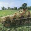 今プラモデルの1/35 WW.II ドイツ軍 Sd.Kfz.250/9 Ausf.A 2cm砲搭載 装甲偵察車 スマートキットにいい感じでとんでもないことが起こっている？