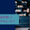 英語をマスターしたら何がやりたいか考えた。