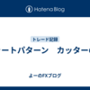 チャートパターン　カッターの刃