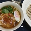 主夫のお昼ご飯。 「緑のたぬき風つけ蕎麦」 ～たぬき比べ