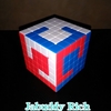 ルービックキューブで模様を作りました！　Rubik's Cube art design