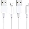 iPhone 充電ケーブル ライトニングケーブル 2本セット【1m】アイフォン USB 充電コード ケーブル Apple iPhone iPad iPod AirPods 多種対応 急速充電 USB同期 高速データ転送 高耐久 断線防止