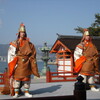 厳島神社舞楽「萬歳楽」