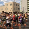 先頭集団であるそぉな٩( ᐛ )و 大阪マラソン ルノー大阪　1キロちょっこし手前あたりより豊臣祐聖(トヨトミユウセー)目撃の様子を観てキラリ開運っShiny fortune☆ ☆ ☆