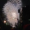 隅田川花火大会　フィナーレをずっと待っちゃったよ。