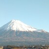 今朝の富士山