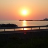 穏やかな夕暮れです