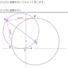 jw_cad 外部変形 － (333) jw.rb(点と円の接線) －