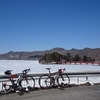 雪化粧の赤城山ヒルクライムから望郷ラインサイクリング