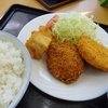 「道の駅たけゆらの里」でサクッとランチ！たけのこの唐揚げと猪肉メンチをいただく。