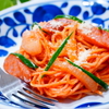 ナポリタン＆豆腐の生ハムしそロール