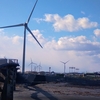 寒い日の田舎町