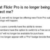 Flickr Proアカウントは継続利用可能