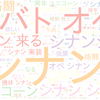 　Twitterキーワード[シナンジュ]　06/28_15:02から60分のつぶやき雲