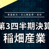 【決算】稲畑産業
